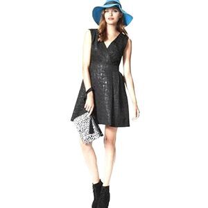 Kirina Zabete for Target Black Lesther Look Sleeveless Fit & Flare Mini Dress 4